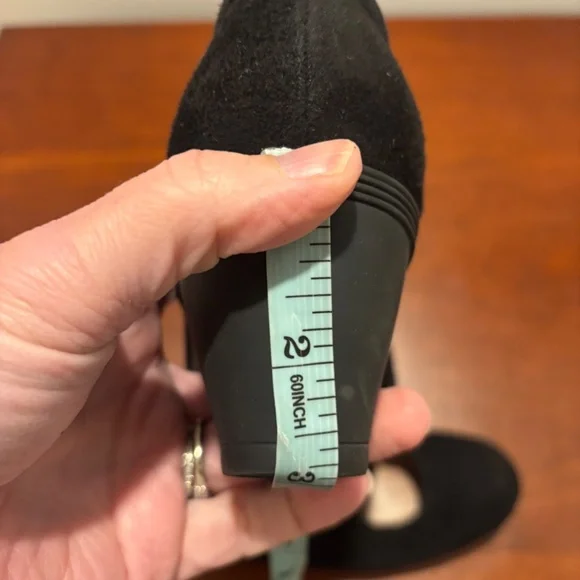 Clarks Women's Brigita Glory Suede Pumps in Black Size 7 - Picture 10 of 10